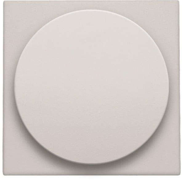 NIKO - Abdeckung für Drehdimmer oder Erweiterung, incl. Drehknopf, light grey