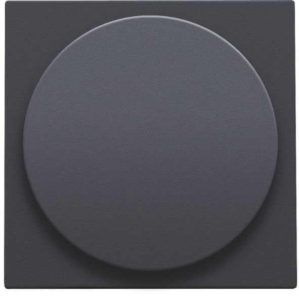 NIKO - Abdeckung für Drehdimmer oder Erweiterung, incl. Drehknopf, anthracite