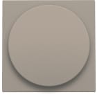 NIKO - Abdeckung für Drehdimmer oder Erweiterung, incl. Drehknopf, bronze
