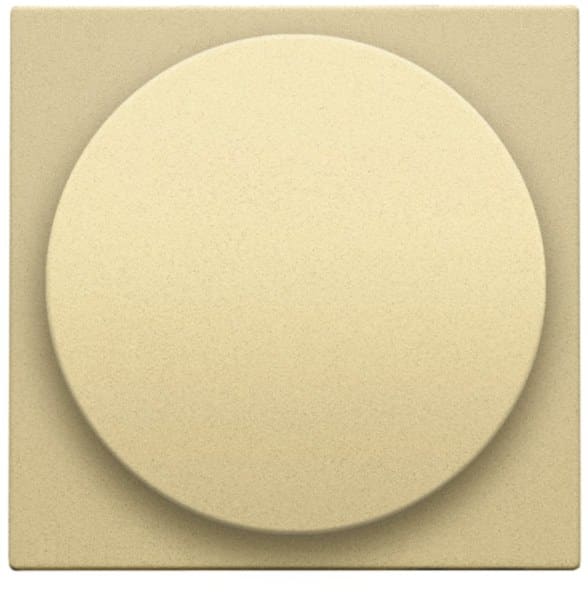 NIKO - Abdeckung für Drehdimmer oder Erweiterung, incl. Drehknopf, gold coated