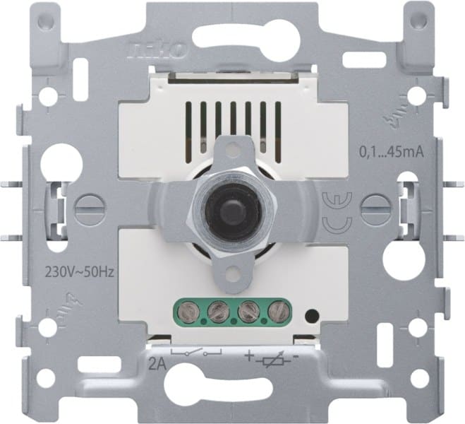 NIKO - Sockel für Drehdimmer zum Schalten und Dimmen elektronische Vorschaltgeräte