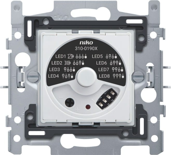 NIKO - Sockel für Universal Drehdimmer mit PLC Entstörung 5-325 W