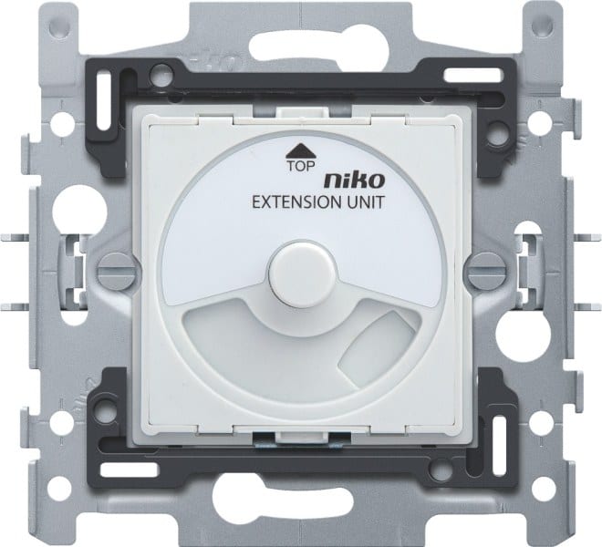 NIKO - Sockel für Drehknopferweiterung für Universal Drehdimmer mit PLC Entst