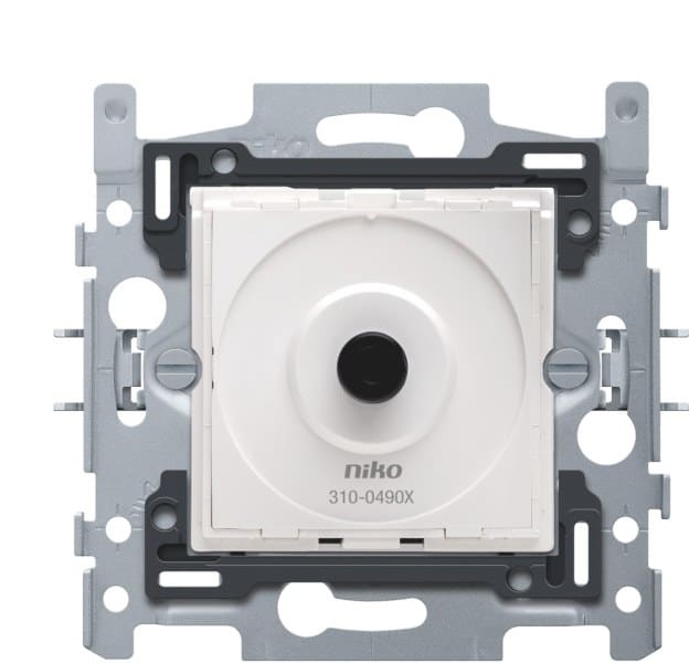 NIKO - Sockel für LED Drehdimmer 4-200 W, 2 drahtig, Krallenbefestigung