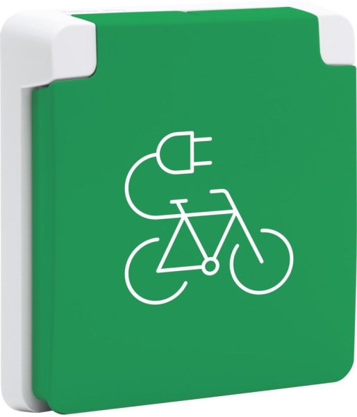 NIKO - Spritzwassergeschützte Fahrradladestation 16 A/250 VAC