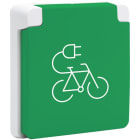 NIKO - Spritzwassergeschützte Fahrradladestation 16 A/250 VAC