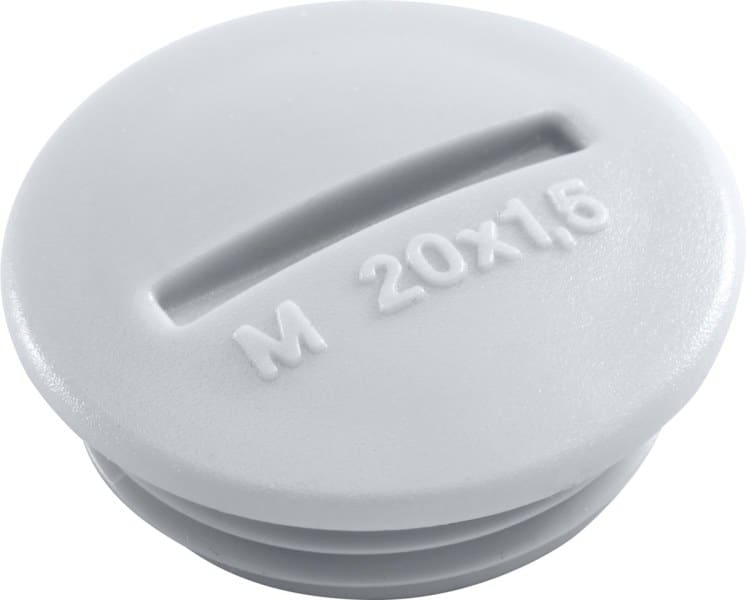 NIKO - M20 Blindstopfen, grey