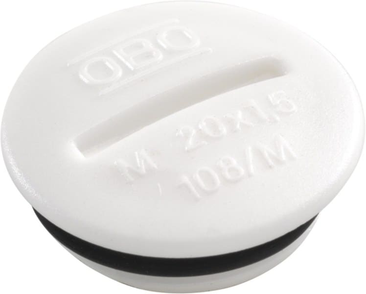 NIKO - M20 Blindstopfen, white