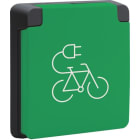 NIKO - Spritzwassergeschützte Fahrradladestation 16 A/250 VAC