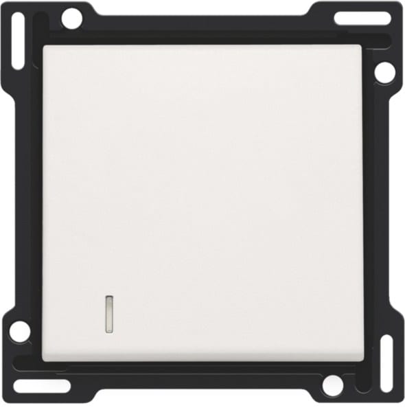 NIKO - Abdeckung mit Linse für elektronischen Einfach Schalter oder Taster