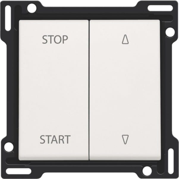 NIKO - Abdeckung für elektrisch getrennte Rollladenschalter, white