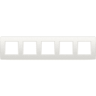 NIKO - 5 fach Rahmen mit 71 mm Mittenabstand Niko Original white