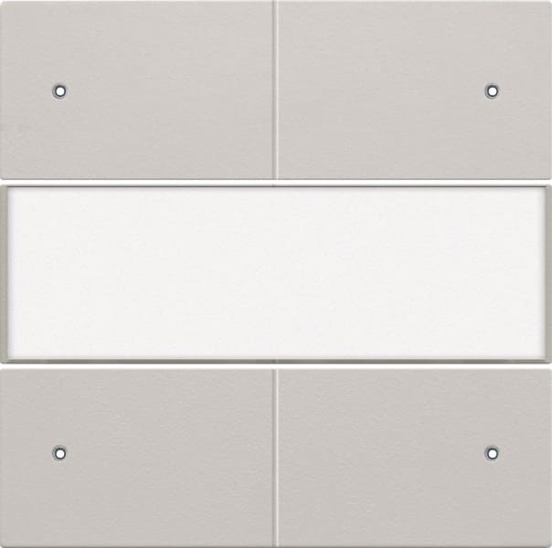 NIKO - Abdeckung für potentialfreien 4 fach Taster, 24 V, mit LED und Textfeld