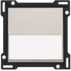 NIKO - Abdeckung für elektronischen Einfach Schalter oder Taster, light grey