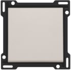 NIKO - Abdeckung für elektronischen Einfach Schalter oder Taster, light grey