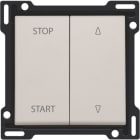 NIKO - Abdeckung für elektrisch getrennte Rollladenschalter, light grey