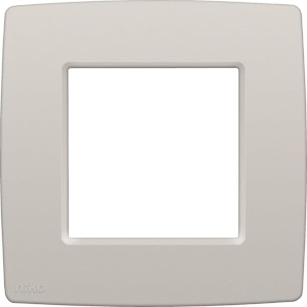 NIKO - 1 fach Rahmen Niko Original light grey