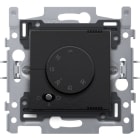 NIKO - Elektronischer Thermostat, piano black coated