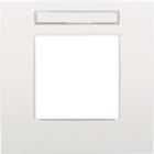 NIKO - Einfache Blende mit Transparentem Textfeld Niko Intense white