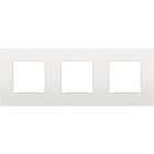 NIKO - 3 fach Rahmen mit 71 mm Mittenabstand Niko Intense white