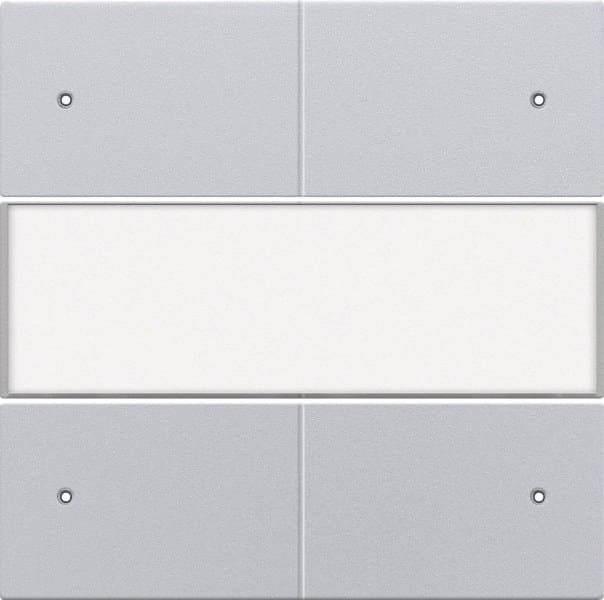 NIKO - Abdeckung für potentialfreien 4 fach Taster, 24 V, mit LED und Textfeld