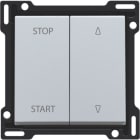 NIKO - Abdeckung für elektrisch getrennte Rollladenschalter, sterling