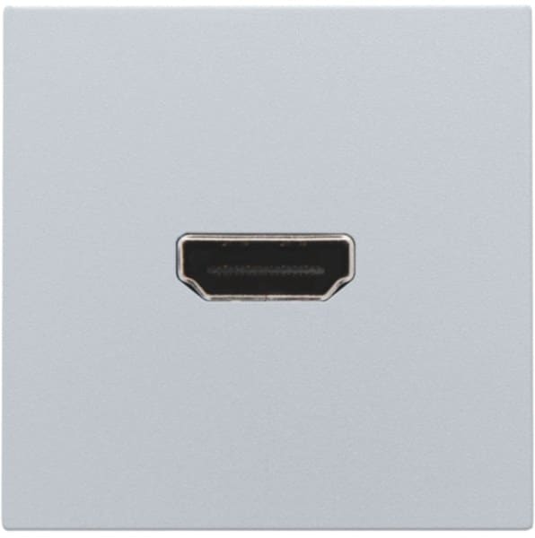 NIKO - Abdeckung mit HDMI zu HDMI Verbindung, sterling
