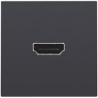 NIKO - Abdeckung mit HDMI zu HDMI Verbindung, anthracite