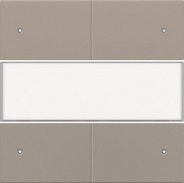 NIKO - Abdeckung für potentialfreien 4 fach Taster, 24 V, mit LED und Textfeld
