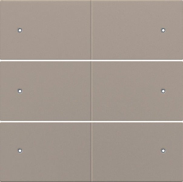 NIKO - Abdeckung für potentialfreien 6 fach Taster, 24 V, mit LEDs
