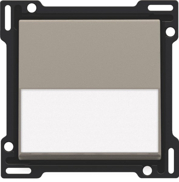 NIKO - Abdeckung für elektronischen Einfach Schalter oder Taster, bronze