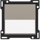 NIKO - Abdeckung für elektronischen Einfach Schalter oder Taster, bronze