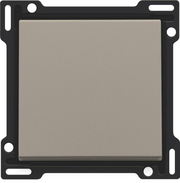 NIKO - Abdeckung für elektronischen Einfach Schalter oder Taster, bronze