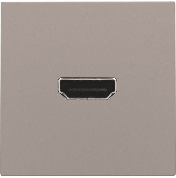 NIKO - Abdeckung mit HDMI zu HDMI Verbindung, bronze