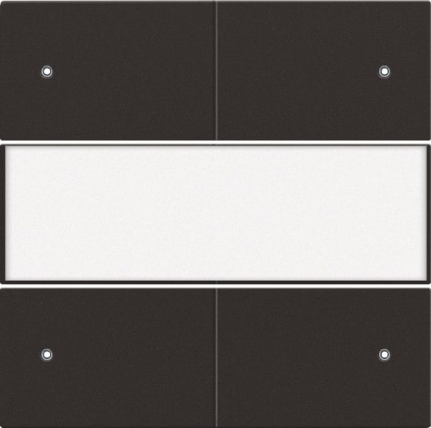 NIKO - Abdeckung für potentialfreien 4 fach Taster, 24 V, mit LED/Textfeld