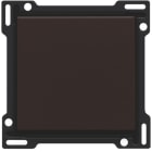 NIKO - Abdeckung für elektronischen Einfach Schalter oder Taster, dark brown
