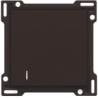 NIKO - Abdeckung für elektronischen Hotelkarten Schalter, dark brown