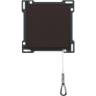 NIKO - Abdeckung für Zugschalter, dark brown