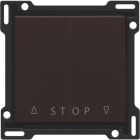 NIKO - Abdeckung für Doppel Rollladentaster zur elektronischen Bedienung