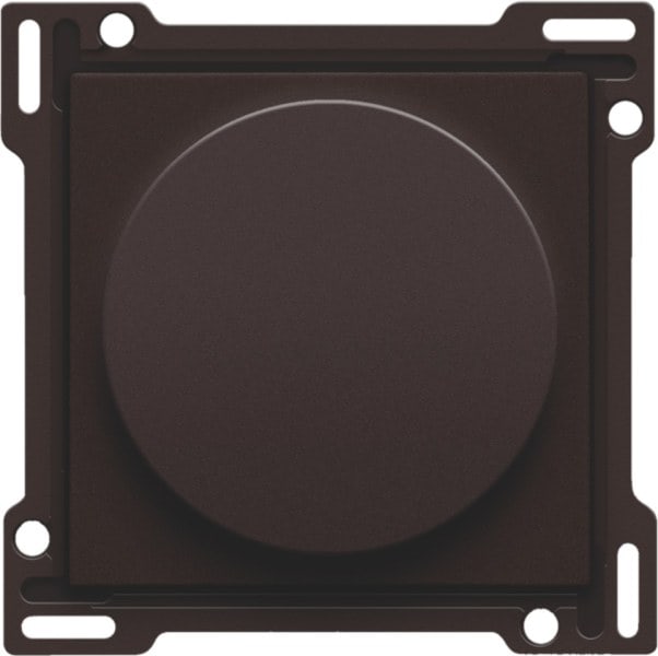 NIKO - Abdeckung hoch/runter für Drehschalter, dark brown