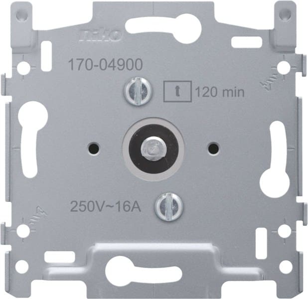 NIKO - Sockel für zweipoligen Timer, einstellbar bis 120 min, 16 A/250 VAC