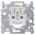 NIKO - Sockel für Wandsteckdose ohne Erdung, Einbautiefe 21 mm, 16 A/250 VAC