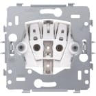 NIKO - Sockel für Steckdose mit Schutzkontakt, Einbautiefe 28,5 mm 16 A/250 V