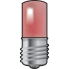 NIKO - E10 Kontrollleuchte mit roter LED für 6 A Taster oder Anzeigeeinheiten