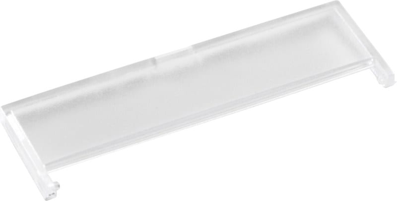 NIKO - Transparentes Textfeld für RJ45 Abdeckung 45x45 mm
