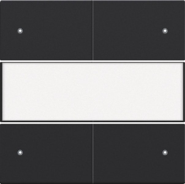 NIKO - Abdeckung für potentialfreien 4 fach Taster, 24 V, mit LED und Textfeld