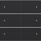NIKO - Abdeckung für potentialfreien 6 fach Taster, 24 V, mit LEDs
