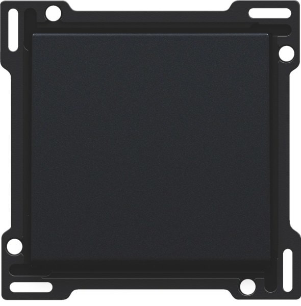 NIKO - Abdeckung für elektronischen Einfach Schalter oder Taster, black