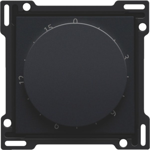 NIKO - Abdeckung für Timer einstellbar bis zu 15 min., black coated
