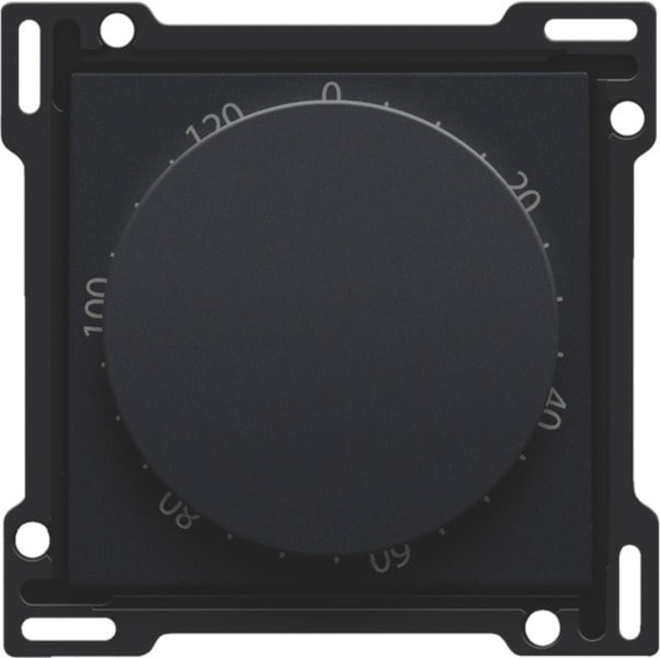 NIKO - Abdeckung für Timer einstellbar bis 120 min., black coated